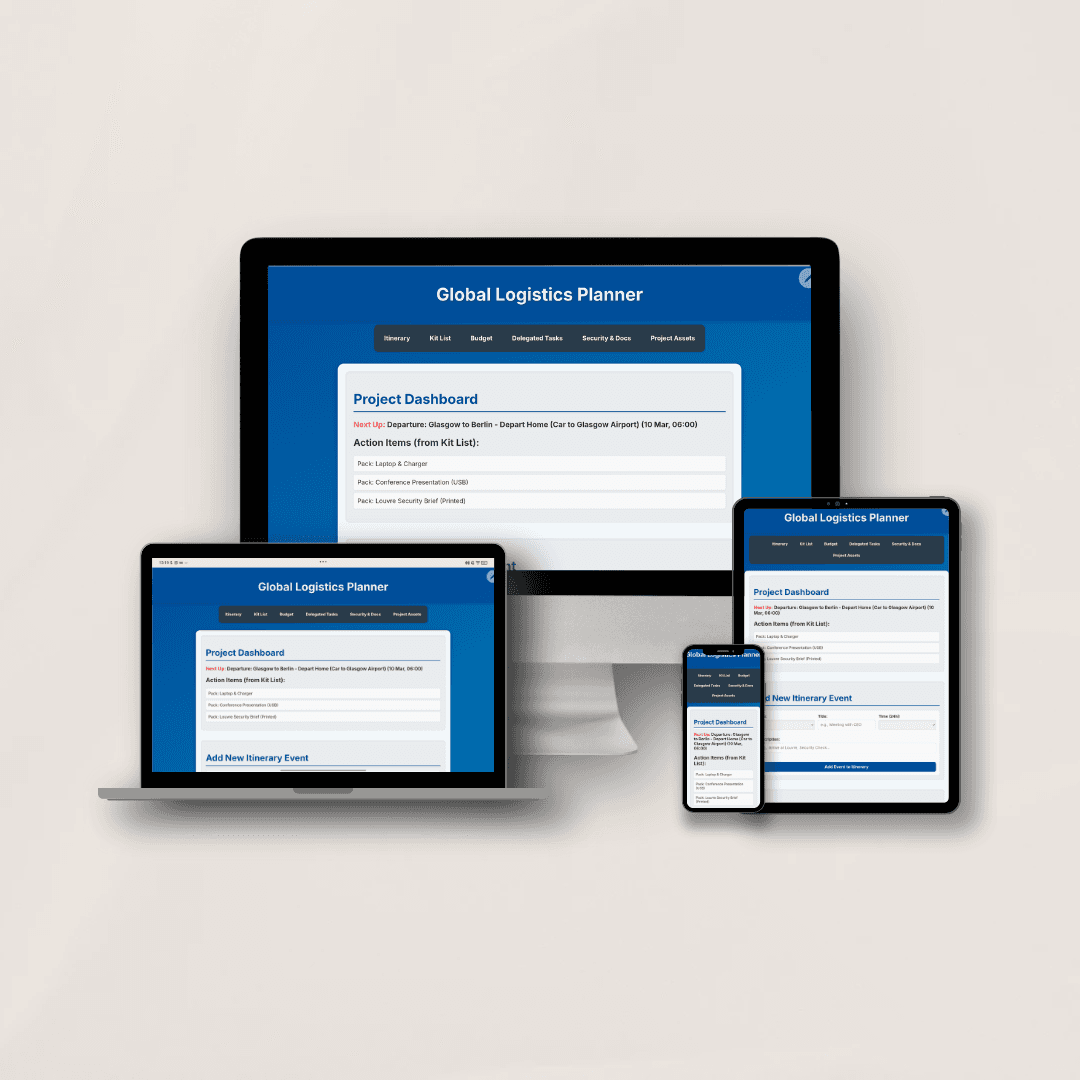 Global Logistics Planner