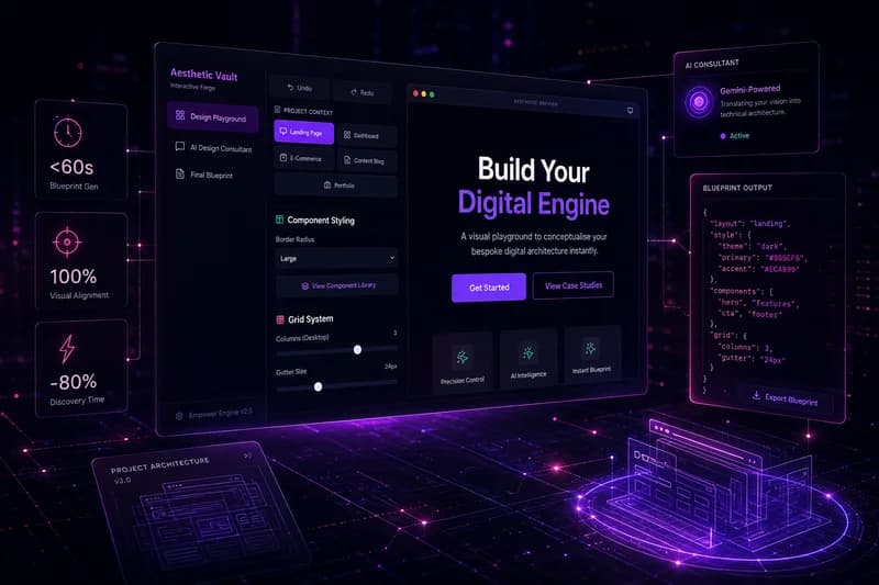 Aesthetic Vault (DesignForge AI)