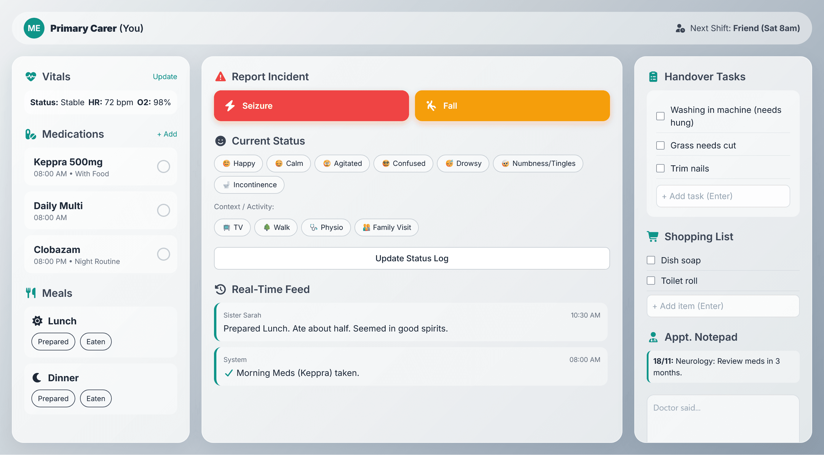 Medi-Sync Family Dashboard gallery image 6